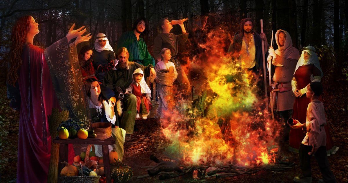 El festival de Samhain. Foto tomada de Internet